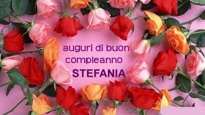 Buon Compleanno Stefania